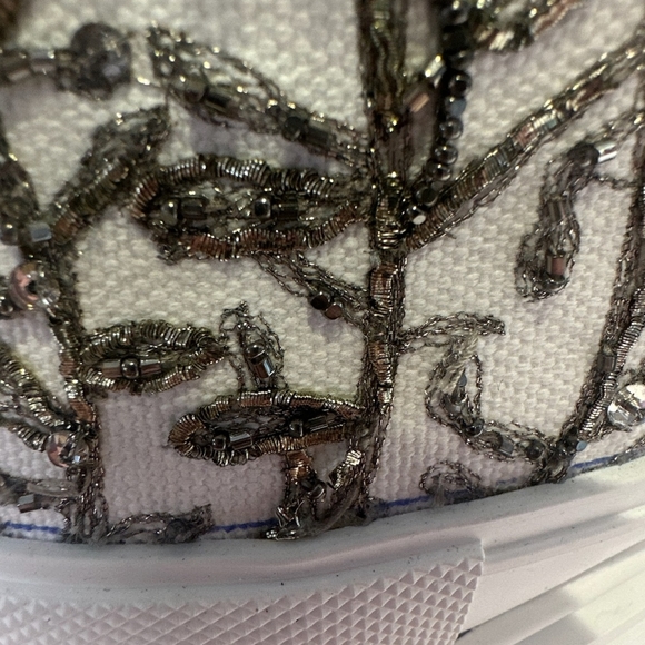 Alexander McQueen high top embroidered sneakers - Picture 3 of 6